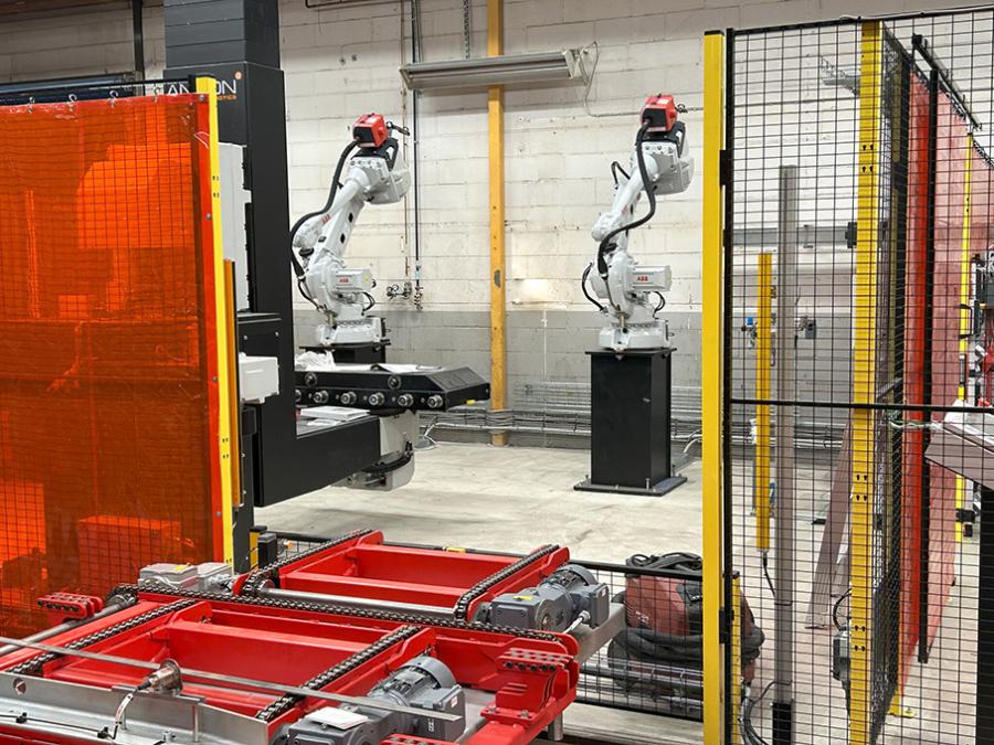 Robots soldadores en Orwak
